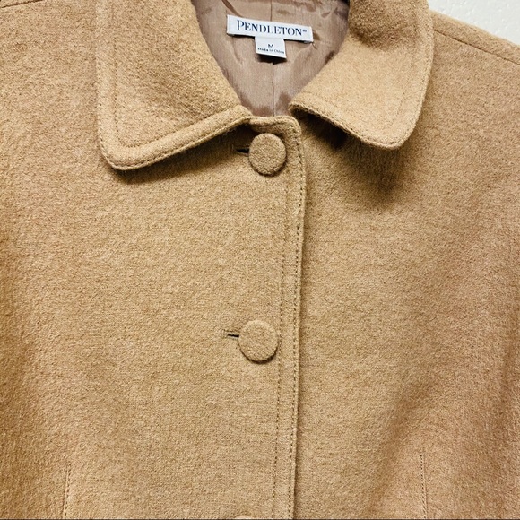 Pendolton Wool Button Front Blazer Coat Jacket - Picture 9 of 14